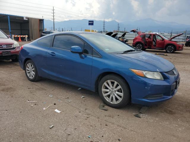2HGFG3A84CH517914 - 2012 HONDA CIVIC EX BLUE photo 4
