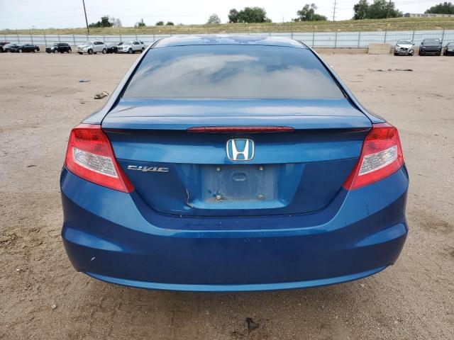 2HGFG3A84CH517914 - 2012 HONDA CIVIC EX BLUE photo 6