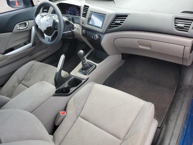 2HGFG3A84CH517914 - 2012 HONDA CIVIC EX BLUE photo 8