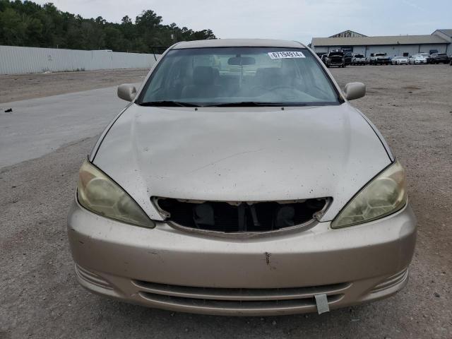 4T1BE32K93U159778 - 2003 TOYOTA CAMRY LE TAN photo 5