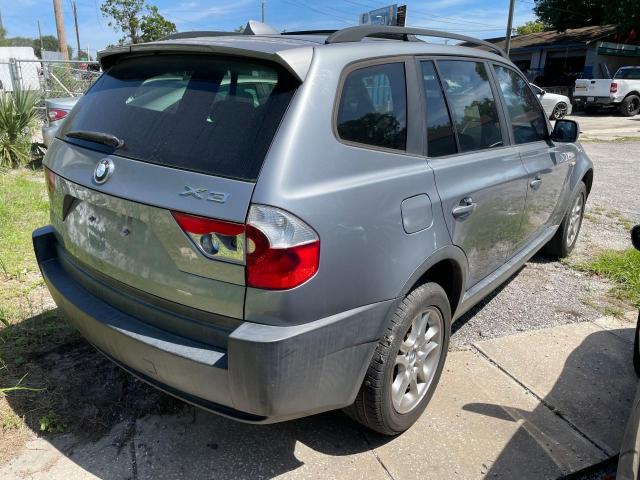 WBXPA73465WC45513 - 2005 BMW X3 2.5I SILVER photo 4