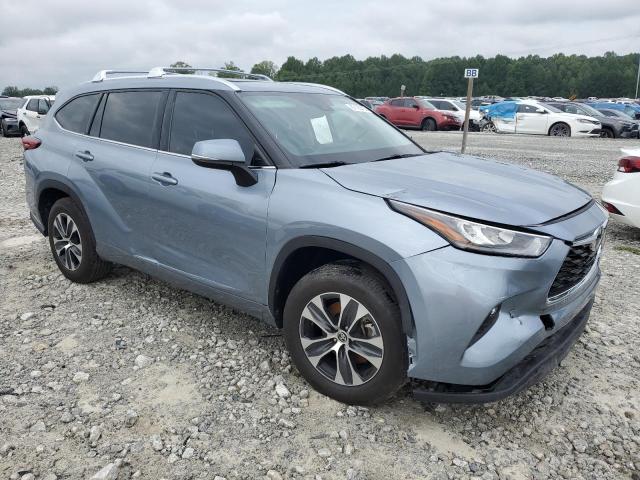 5TDGZRAH1LS028078 - 2020 TOYOTA HIGHLANDER XLE Մոխրագույն լուսանկար 4
