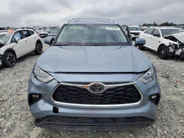 5TDGZRAH1LS028078 - 2020 TOYOTA HIGHLANDER XLE Մոխրագույն լուսանկար 5