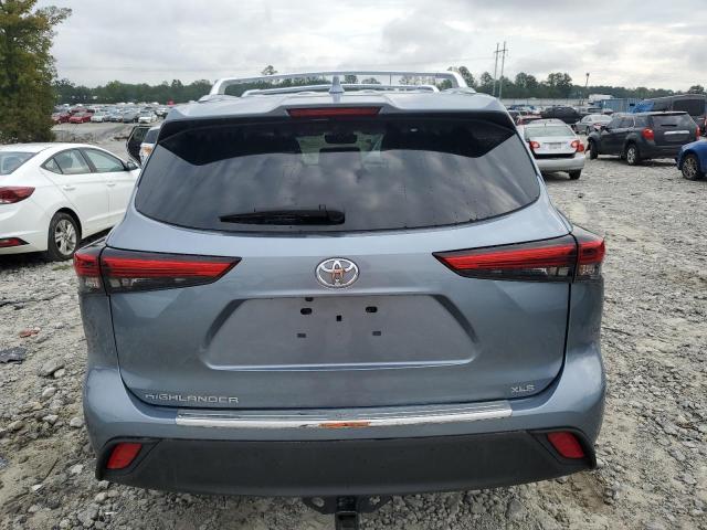 5TDGZRAH1LS028078 - 2020 TOYOTA HIGHLANDER XLE Մոխրագույն լուսանկար 6