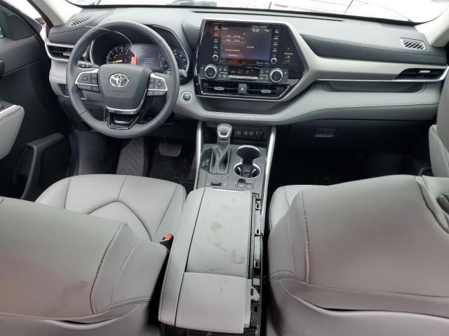 5TDGZRAH1LS028078 - 2020 TOYOTA HIGHLANDER XLE Մոխրագույն լուսանկար 8