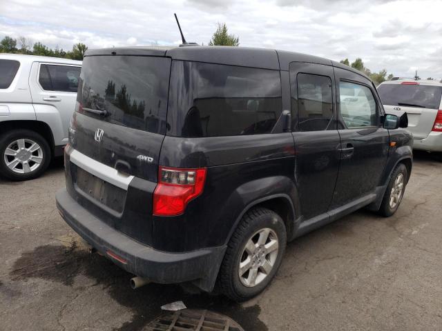 5J6YH2H71AL006117 - 2010 HONDA ELEMENT EX BLACK photo 3