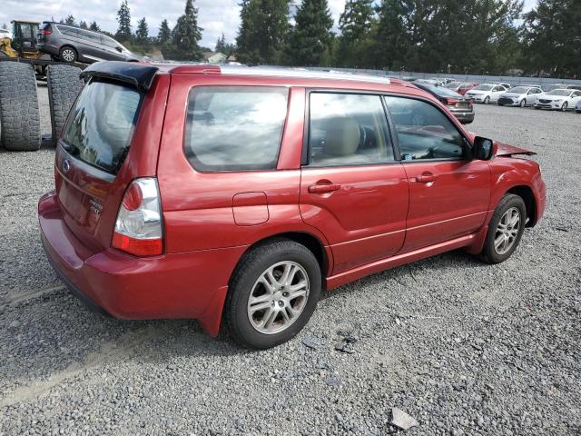 JF1SG69606H709042 - 2006 SUBARU FORESTER 2.5XT RED photo 3