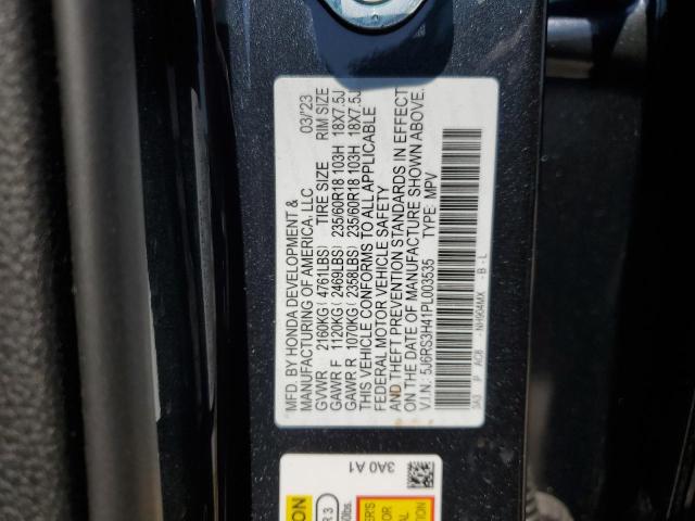 5J6RS3H41PL003535 - 2023 HONDA CR-V EX GRAY photo 13