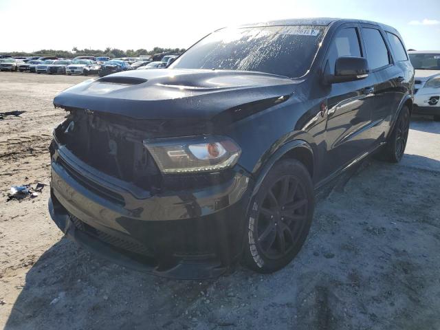 1C4SDJGJXJC187572 - 2018 DODGE DURANGO SRT BLACK photo 2