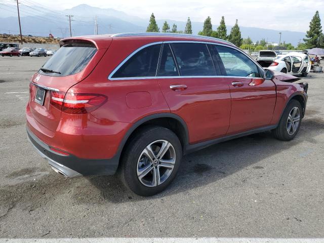 WDC0G4JB6KV128035 - 2019 MERCEDES-BENZ GLC 300 RED photo 3