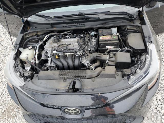 5YFEPMAE8MP218525 - 2021 TOYOTA COROLLA LE BLACK photo 11