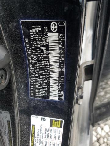 5YFEPMAE8MP218525 - 2021 TOYOTA COROLLA LE BLACK photo 13