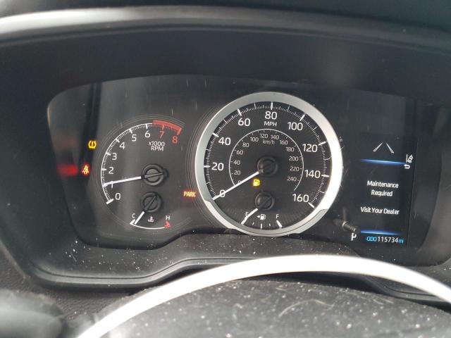 5YFEPMAE8MP218525 - 2021 TOYOTA COROLLA LE BLACK photo 9