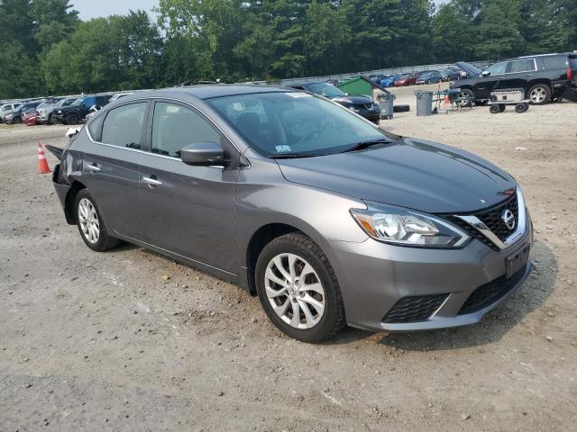3N1AB7AP8JY323628 - 2018 NISSAN SENTRA S GRAY photo 4