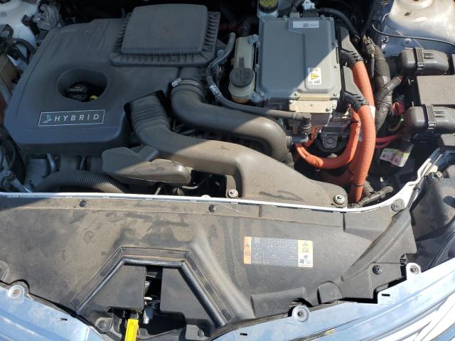 3LN6L2LU1DR813912 - 2013 LINCOLN MKZ HYBRID თეთრი ფოტო 11