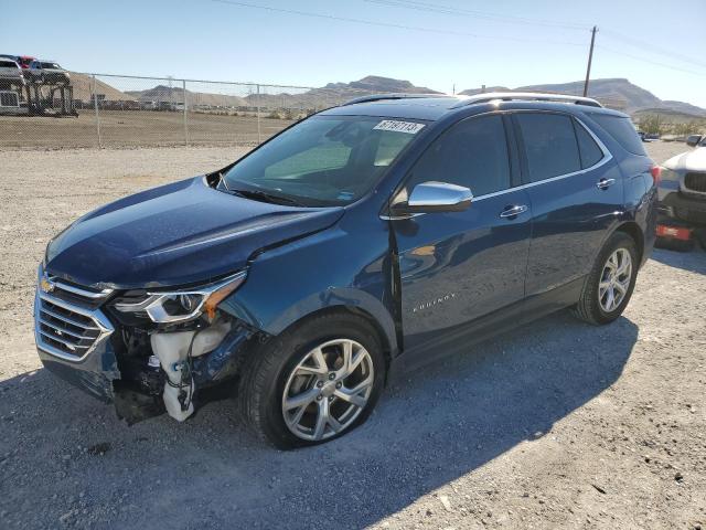 2GNAXNEV5L6212333 - 2020 CHEVROLET EQUINOX PREMIER BLUE photo 1