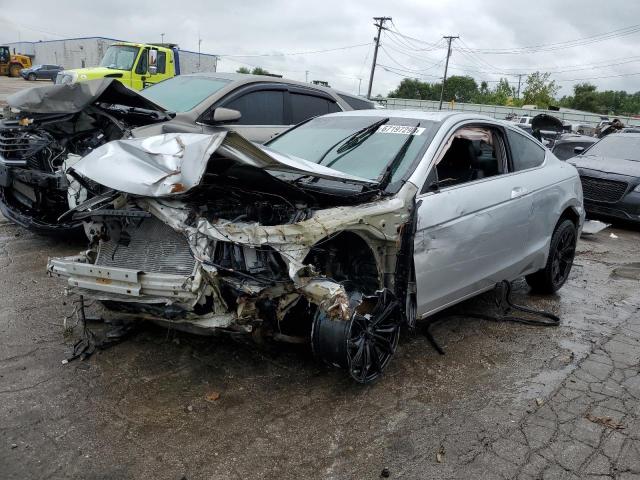 1HGCS12898A011280 - 2008 HONDA ACCORD EXL SILVER photo 1