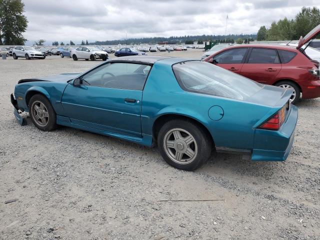 1G1FP23E8NL146962 - 1992 CHEVROLET CAMARO RS TEAL photo 2