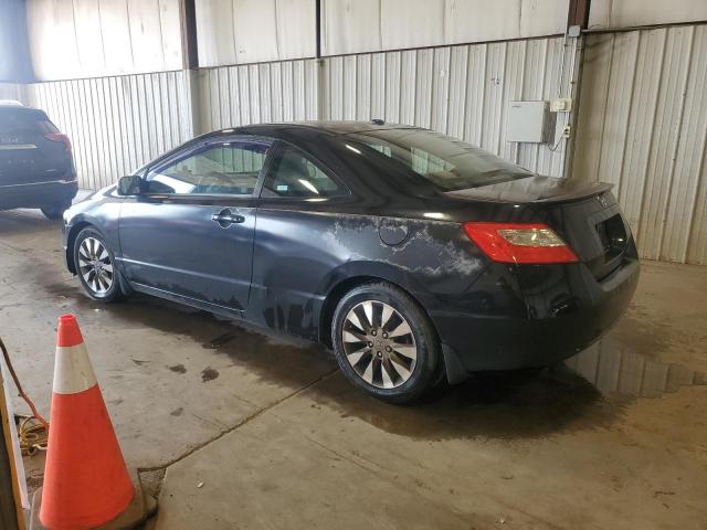 2HGFG12809H514696 - 2009 HONDA CIVIC EX BLACK photo 2