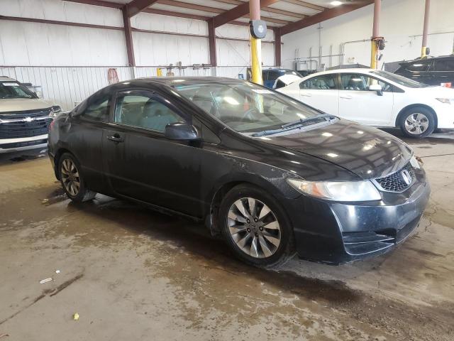 2HGFG12809H514696 - 2009 HONDA CIVIC EX BLACK photo 4