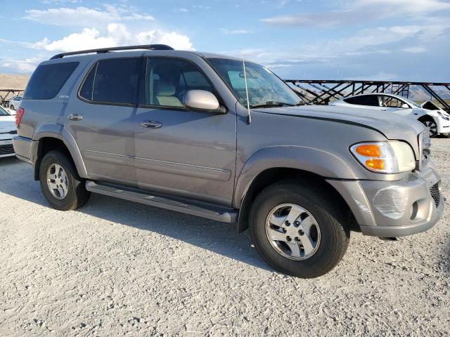 5TDBT48A42S084988 - 2002 TOYOTA SEQUOIA LIMITED TAN photo 4