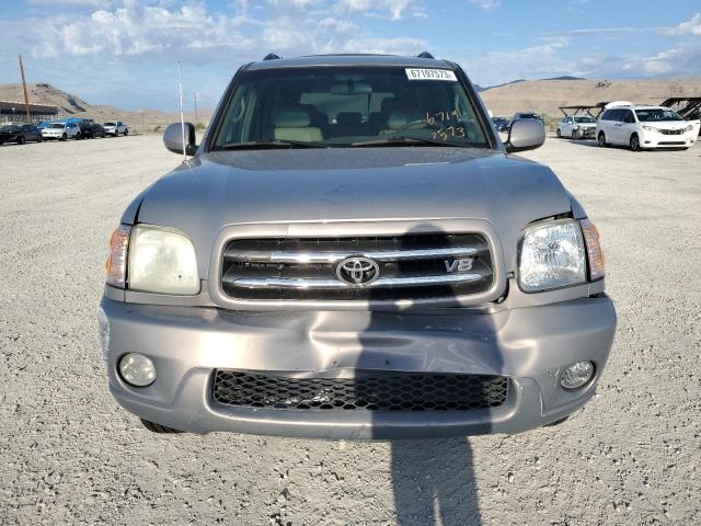 5TDBT48A42S084988 - 2002 TOYOTA SEQUOIA LIMITED TAN photo 5