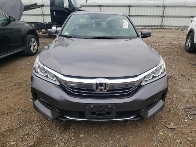 JHMCR6F55HC006281 - 2017 HONDA ACCORD HYBRID EXL GRAY photo 5