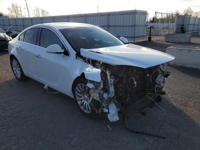 2G4GS5EVXC9214509 - 2012 BUICK REGAL PREMIUM WHITE photo 4