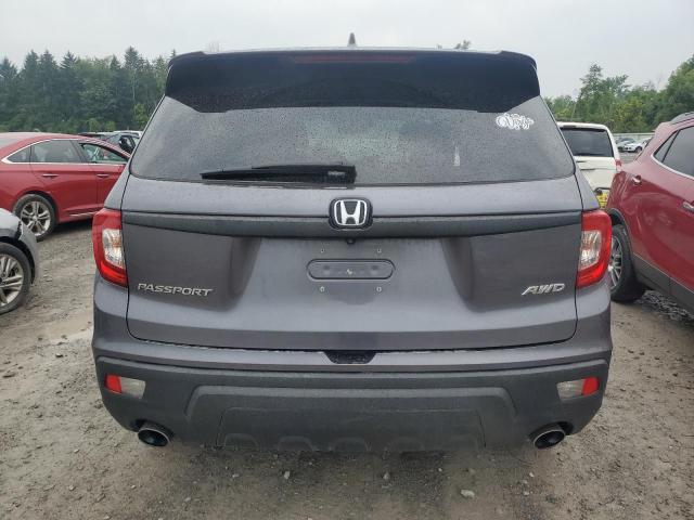 5FNYF8H54KB019980 - 2019 HONDA PASSPORT EXL Szary zdjęcie 6