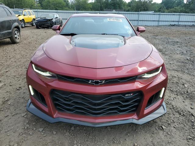 1G1FJ1R67N0100245 - 2022 CHEVROLET CAMARO ZL1 红色 照片 5