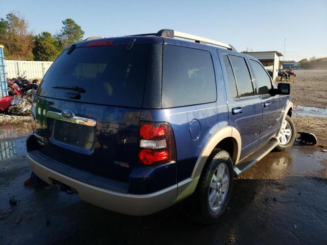 1FMEU64E67UB86371 - 2007 FORD EXPLORER EDDIE BAUER BLUE photo 4