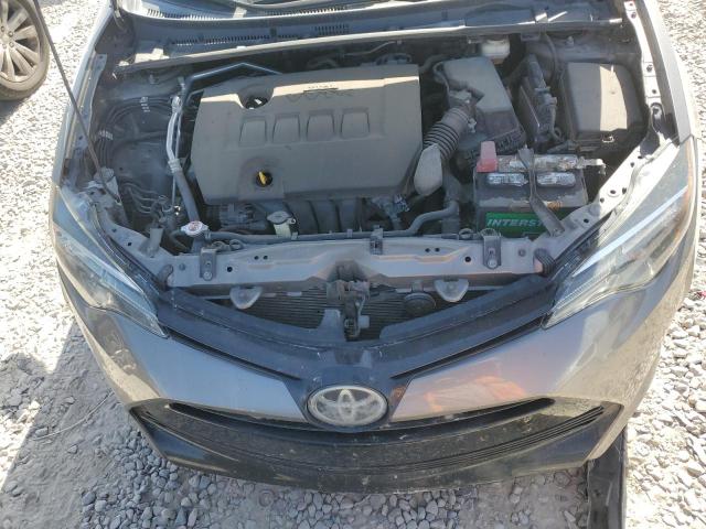 5YFBURHE9JP830386 - 2018 TOYOTA COROLLA L GRAY photo 11