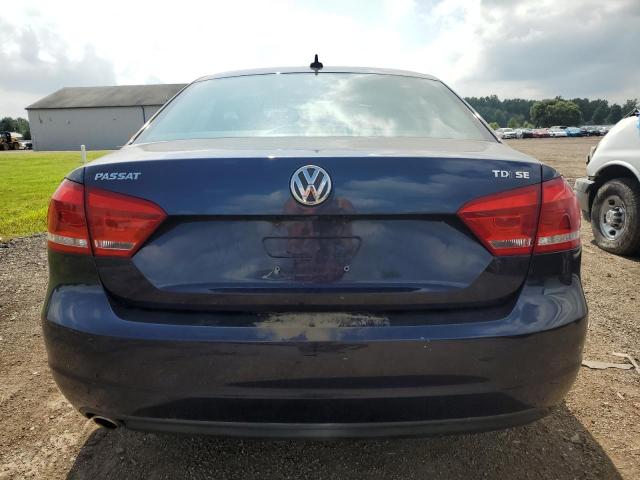 1VWBV7A35FC038159 - 2015 VOLKSWAGEN PASSAT SE BLUE photo 6