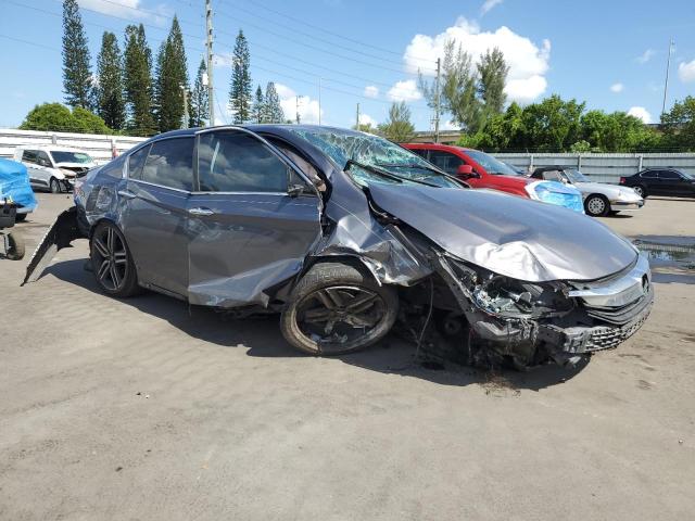 1HGCR2F5XHA142557 - 2017 HONDA ACCORD SPORT GRAY photo 4