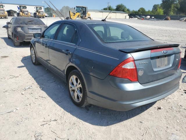 3FAHP0HA1CR353224 - 2012 FORD FUSION SE BLUE photo 2