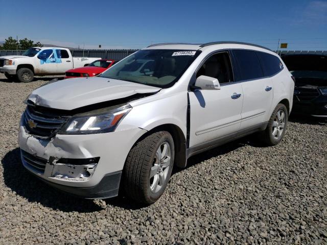 1GNKVJKD0GJ207192 - 2016 CHEVROLET TRAVERSE LTZ WHITE photo 1