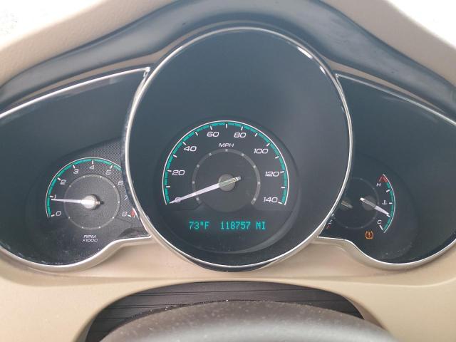 1G1ZE5EB2AF243641 - 2010 CHEVROLET MALIBU LTZ თეთრი ფოტო 9