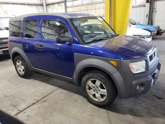 5J6YH28554L029189 - 2004 HONDA ELEMENT EX BLUE photo 4