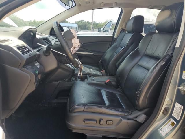 5J6RM3H76CL037307 - 2012 HONDA CR-V EXL GREEN photo 7