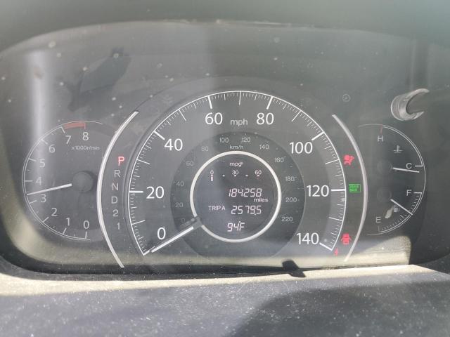 5J6RM3H76CL037307 - 2012 HONDA CR-V EXL GREEN photo 9