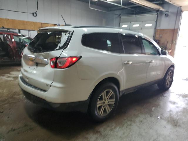 1GNKVHKDXHJ196941 - 2017 CHEVROLET TRAVERSE LT WHITE photo 3