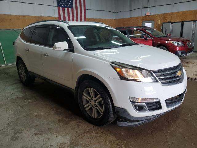 1GNKVHKDXHJ196941 - 2017 CHEVROLET TRAVERSE LT WHITE photo 4