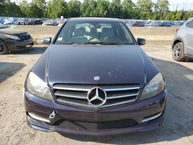 WDDGF5EB3BA418026 - 2011 MERCEDES-BENZ C-CLASS 300 BLACK photo 5