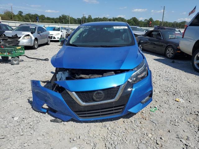 3N1CN8FV8ML810925 - 2021 NISSAN VERSA SR BLUE photo 5