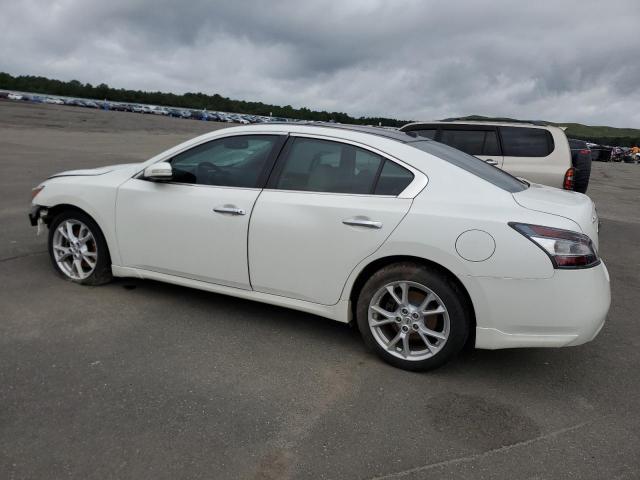 1N4AA5AP7EC435152 - 2014 NISSAN MAXIMA S WHITE photo 2