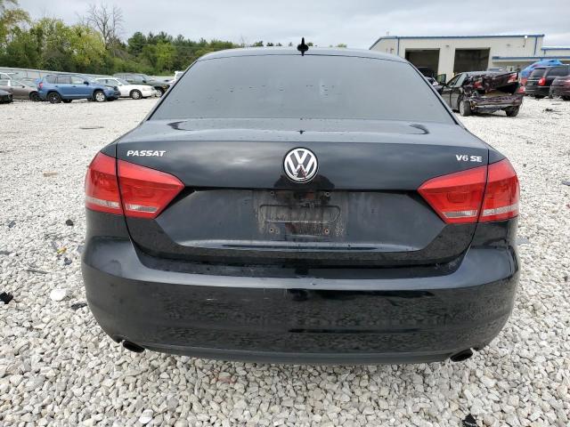 1VWBM7A31EC022509 - 2014 VOLKSWAGEN PASSAT SE BLACK photo 6