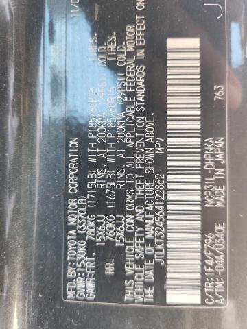 JTLKT324564122862 - 2006 TOYOTA SCION XB BLACK photo 13