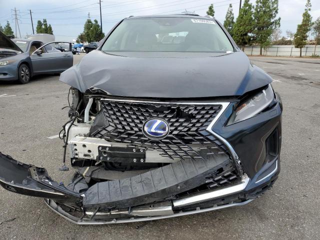 JTJHGKFA9L2013653 - 2020 LEXUS RX 450H L BLACK photo 5