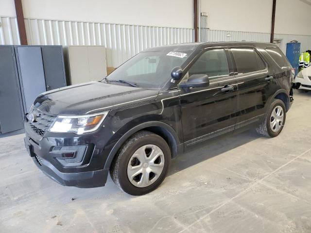 1FM5K8AR3KGB44790 - 2019 FORD EXPLORER POLICE INTERCEPTOR BLACK photo 1