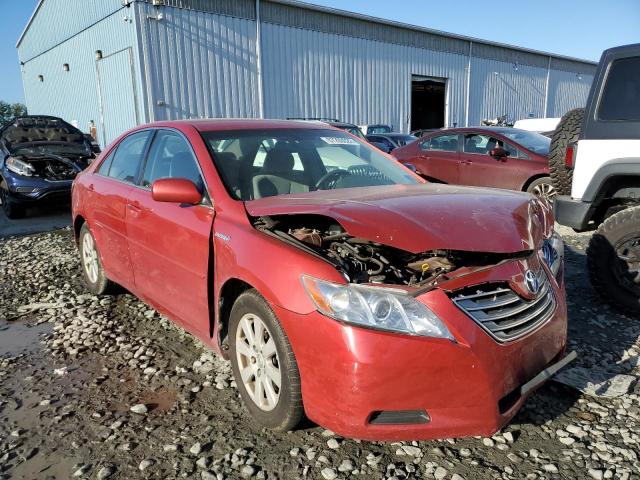 JTNBB46K973004605 - 2007 TOYOTA CAMRY HYBRID RED photo 1